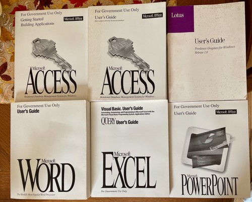 Vintage user guides - user's,