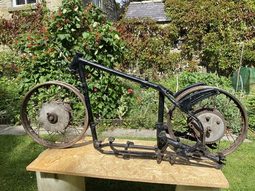 Velocette frame - velocette, rs