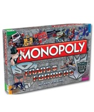 Monopoly Transformers Retro Edition Family Board Game New Sealed