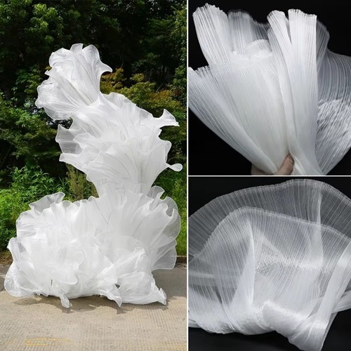 Stiff shape pleated mesh - shape,