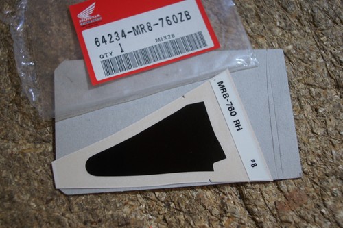 Honda genuine vfr400 rh - vfr400, 92