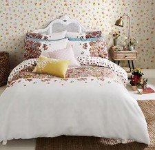 Cath Kidston, Painted Bloom, 100% Cotton Duvet cover Set