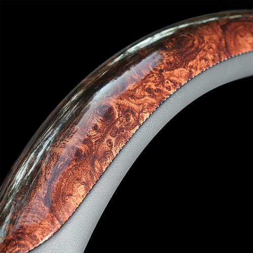 Wood grain leather - leather, car