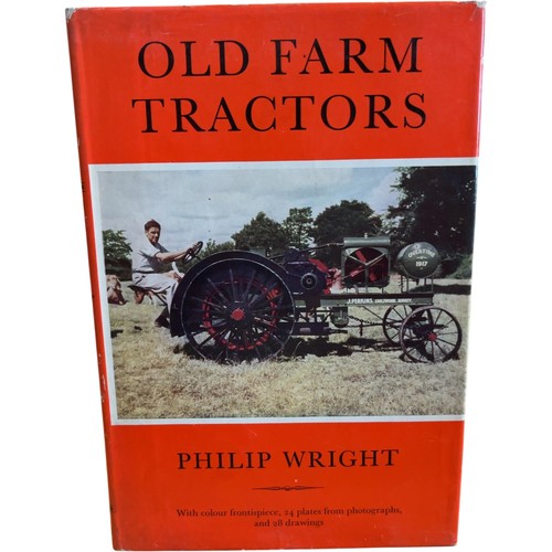 Old farm tractors wright - old,