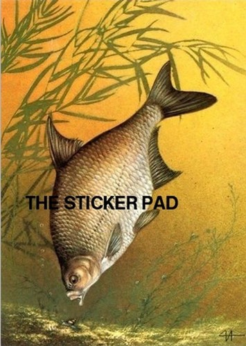 Vinyl sticker bream coarse - -,