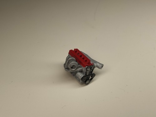 2jz engine painted - 1/64,