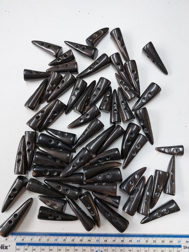 Genuine buffalo horn toggle - genuine,