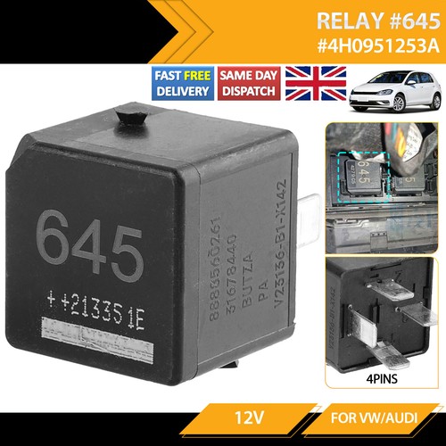 Ecu fuel pump relay 4 - relay, 4-pin