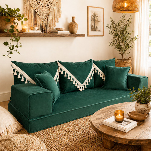 Handmade moroccan floor sofa - floor,