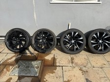 GENUINE LAND ROVER DISCOVERY SPORT HSE 511 5011 20" INCH BLACK ALLOY WHEELS X4