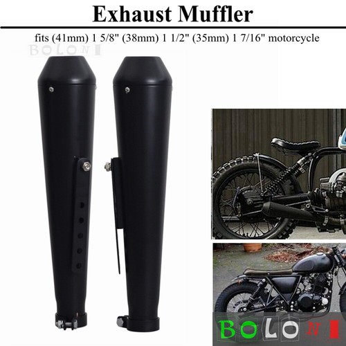 Retro motorcycle exhaust - 2x,