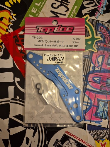 Topline front bumper blue - front,