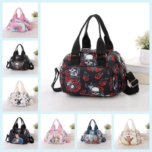 Cartoon crinkle nylon tote - cartoon,