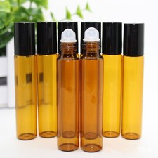 10ml Empty Amber Roller Ball