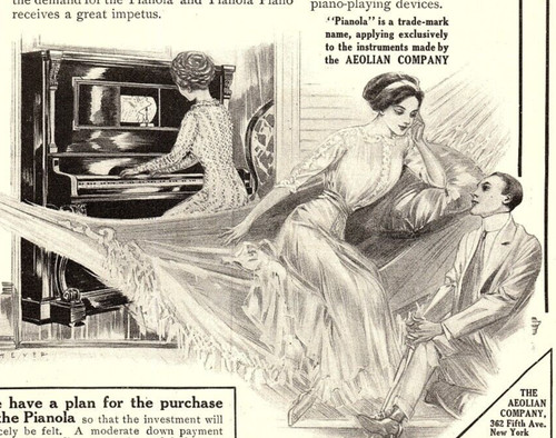 1909 the pianola - 1909,