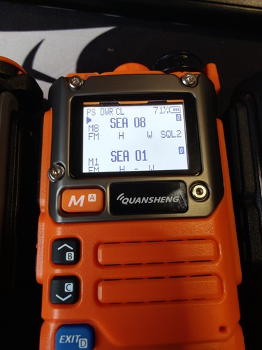 Pre programmed quansheng k5 - programmed,