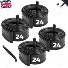 4x Inner Tube 24x1.95 Straight