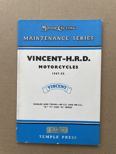 Vincent motorcycles - vincent-h.r.d.,