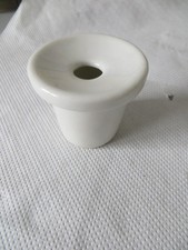 Vintage White Ceramic School