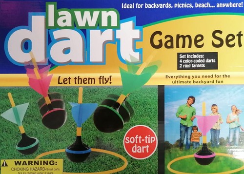 Giant lawn darts - giant, multi