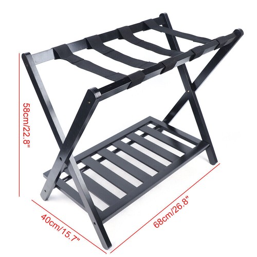 Folding luggage rack travel - luggage,
