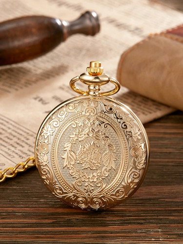 Gold luxury pocket watch - watch, with