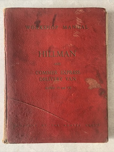 Hillman and commer express - hillman,