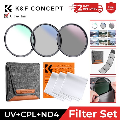 Concept mcuv cpl nd4 lens - k&f,