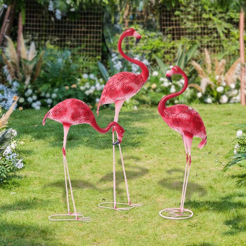 Pack flamingo garden - flamingo, statue