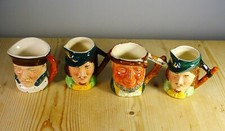 Lancaster & Sandland FOUR Character Jugs
