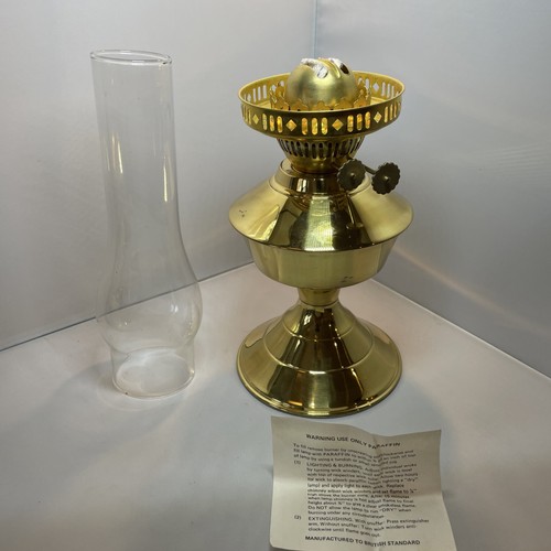 Vintage brass paraffin oil - vintage,