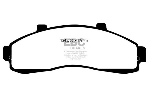 Ebc ultimax front brake - ebc, pads