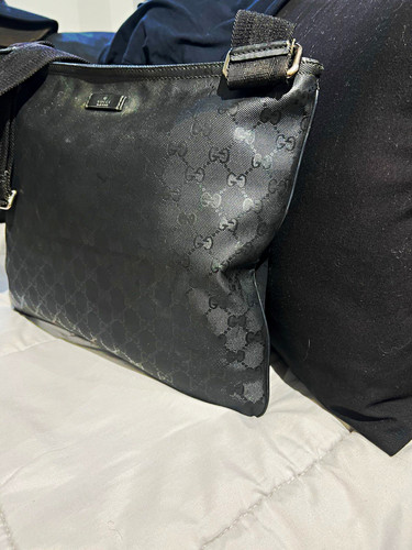 Gucci monogram black nylon - monogram,
