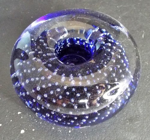 Studio glass candle - glass,