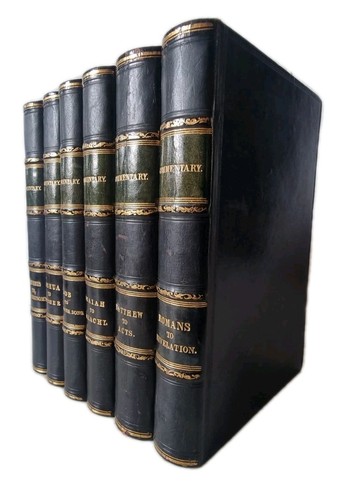 Antique 1838 commentary upon - antique,