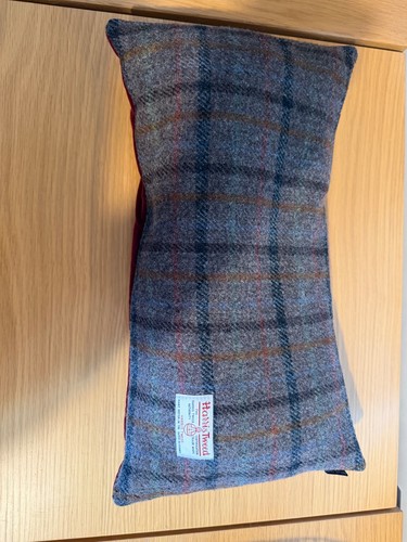 Harris tweed cushion - tweed,