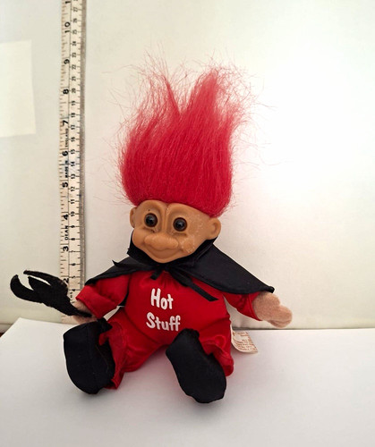 Hot stuff troll doll boy - hot,