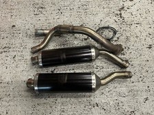 Yamaha R1 07-08 Akrapovic  Exhaust Cans & Delkevic Link Pipe