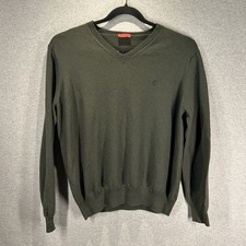 Pringle 100 % Merino Wool Green V Neck Jumper Men’s Uk Size Extra Large