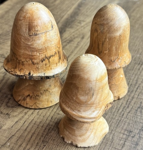 Vintage rustic hand turned - rustic,