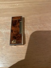 Vintage Colibri Pocket Lighter – Tortoiseshell Style Panel, Colibri Londaon