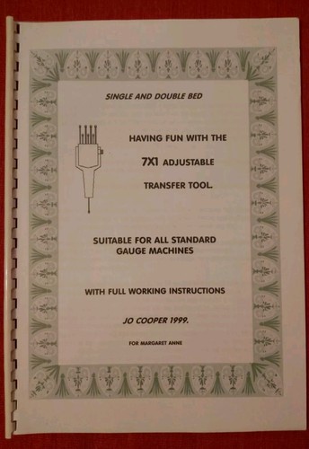Knitting machine booklet - knitting,