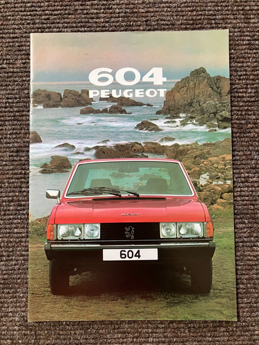 Peugeot 604 brochure - peugeot,