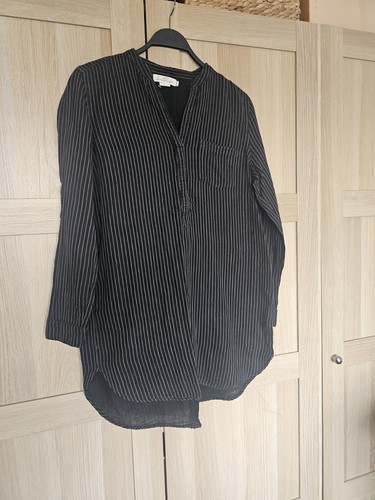 Black striped kaftan - striped, tunic