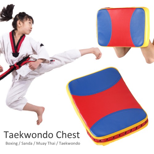 Taekwondo sanda side kick - side,
