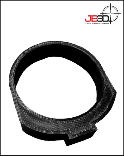 Free floating barrel band - band, for