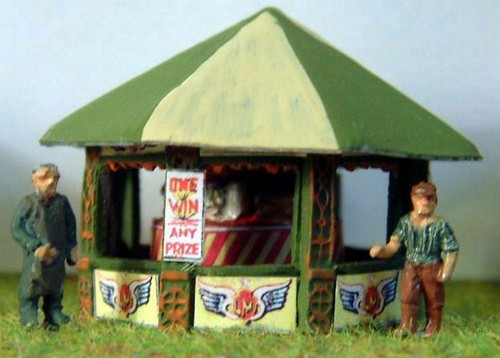 Funfair card darts round - funfair,