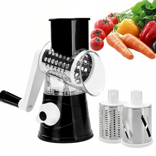 Rotary cheese grater - cheese, vegetable