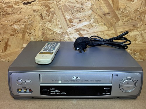 Tested and working vcr vhs - working, lg