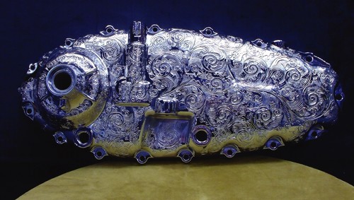 Lambretta engine side - gp, sx